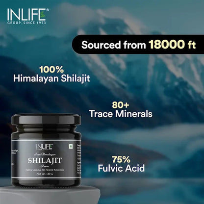 Inlife | Pure himalaya shilajit